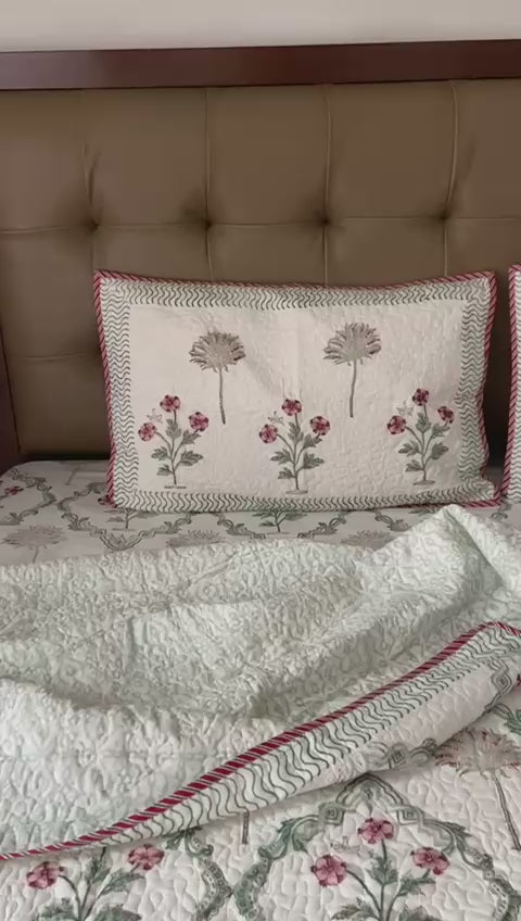 Super King Size Quilted Bedcover