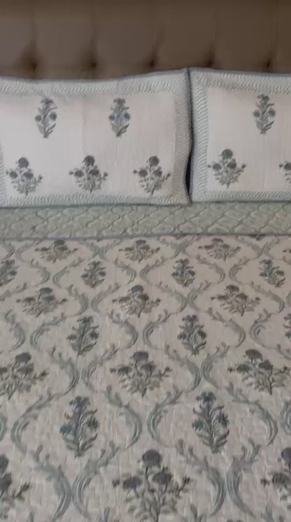 King Size Quilted Bedcover