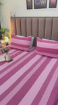 Handbloom Bedsheets With Pillow Cases