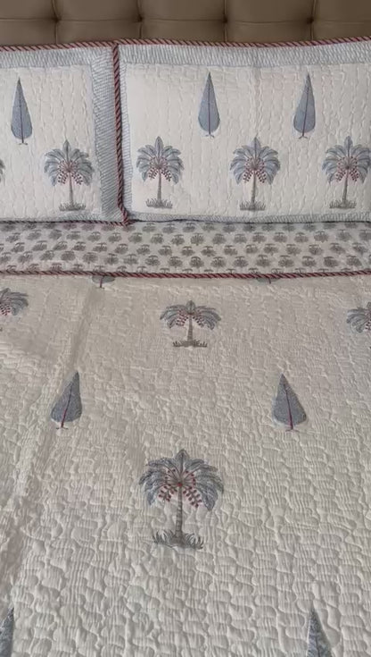 King Size Quilted Bedcover