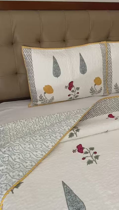 King Size Quilted Bedcover