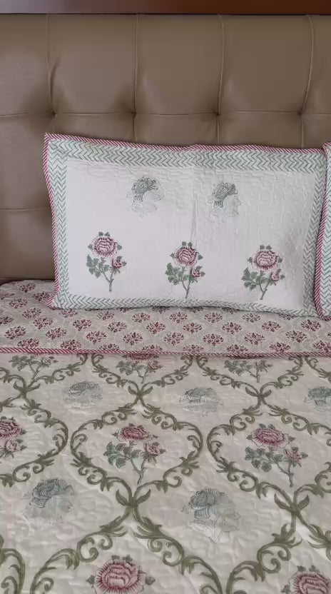 King Size Quilted Bedcover